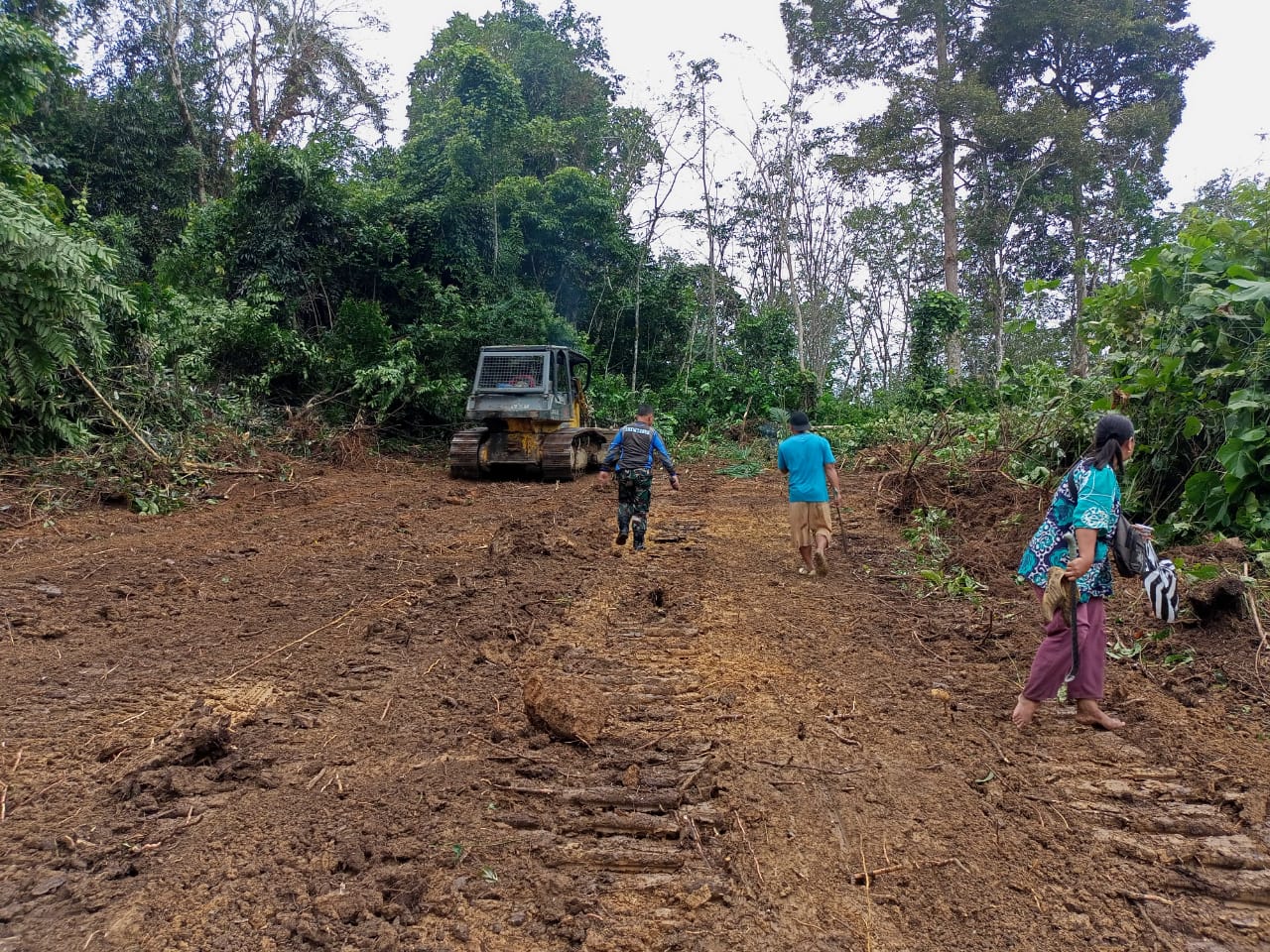 TMMD XVII/2023 Kodim 0416/Bute Buka Akses Jalan Ekonomi Warga