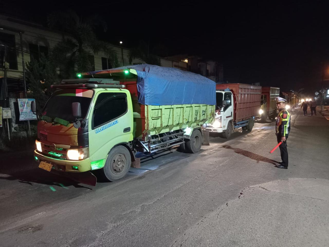 Mobilisasi Angkutan Batu Bara Kembali Disetop, Dirlantas Polda Jambi Sebut Ada Perbaikan Jalan Nasional