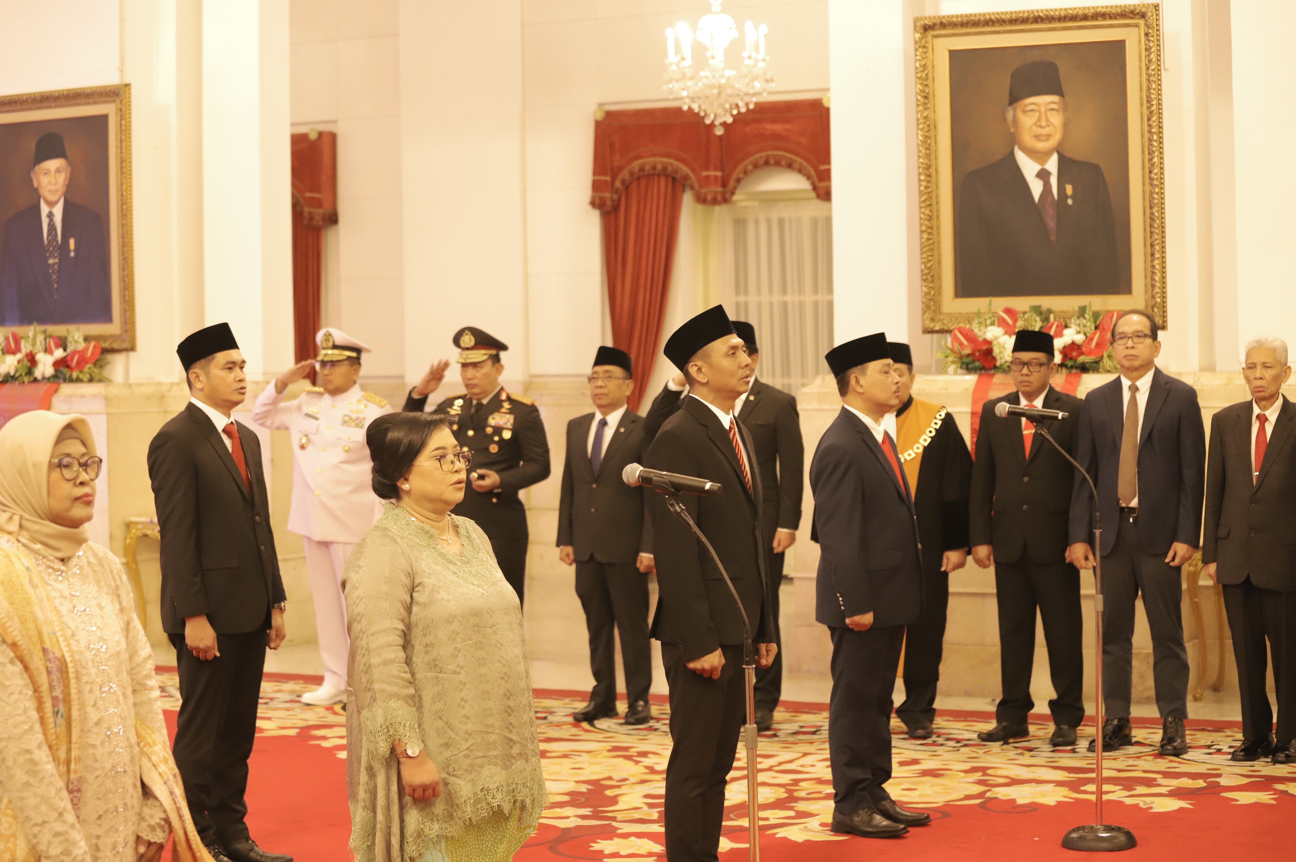 Presiden Jokowi Lantik Pimpinan LPSK Periode 2024-2029