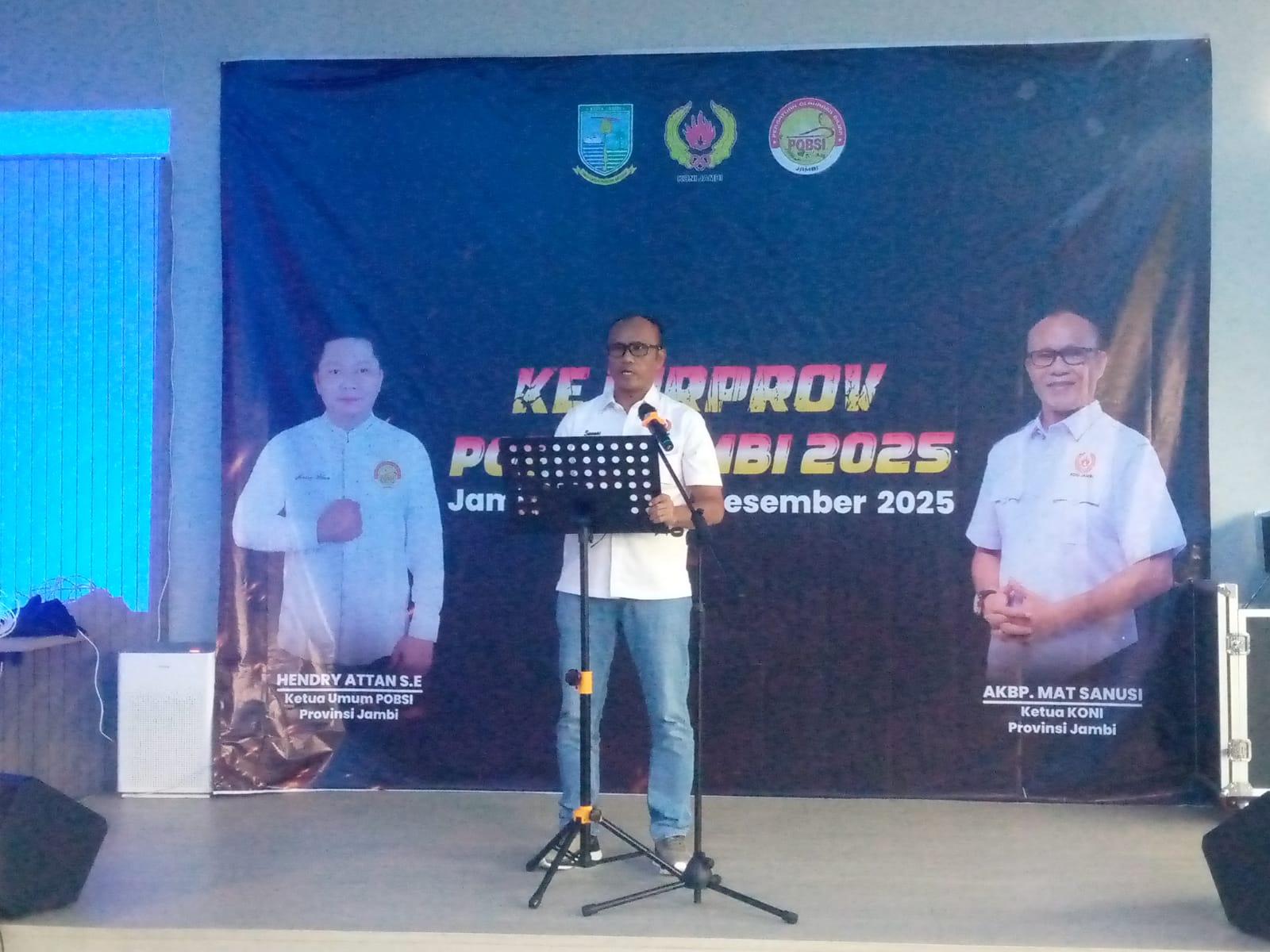 AKBP M. Sanusi Resmi Buka Kejurprov POBSI Jambi 2025 di Black Hawk Bilyar, Ajak Atlet Junjung Sportivitas