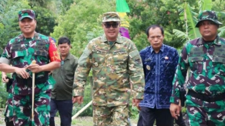 Wako dan Wawako Sungai Penuh Hadiri Penutupan TMMD ke-126 Kodim 0417/Kerinci