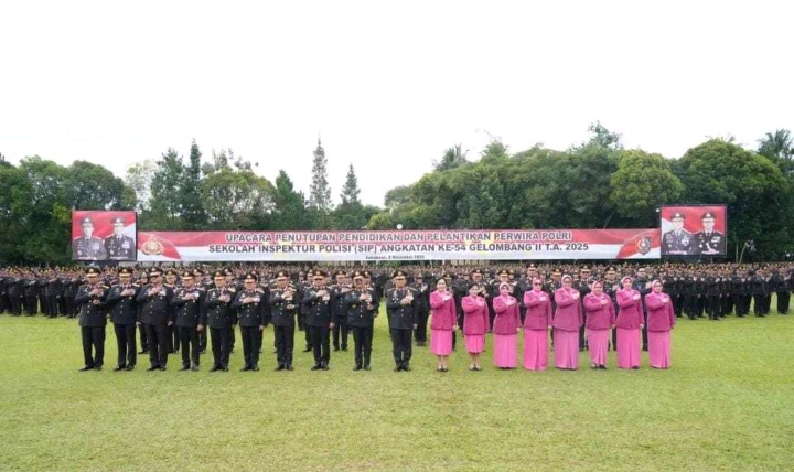  Wakapolri Komjen Dedi Prasetyo Lantik 1.158 Perwira, Sembilan di Antaranya dari Polda Jambi