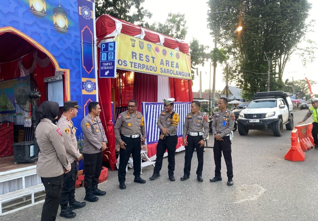 Pantau Arus Balik Lebaran, Dirlantas Polda Jambi Atensi Kendaraan Sumbu Tiga ke Atas Dilarang Melintas