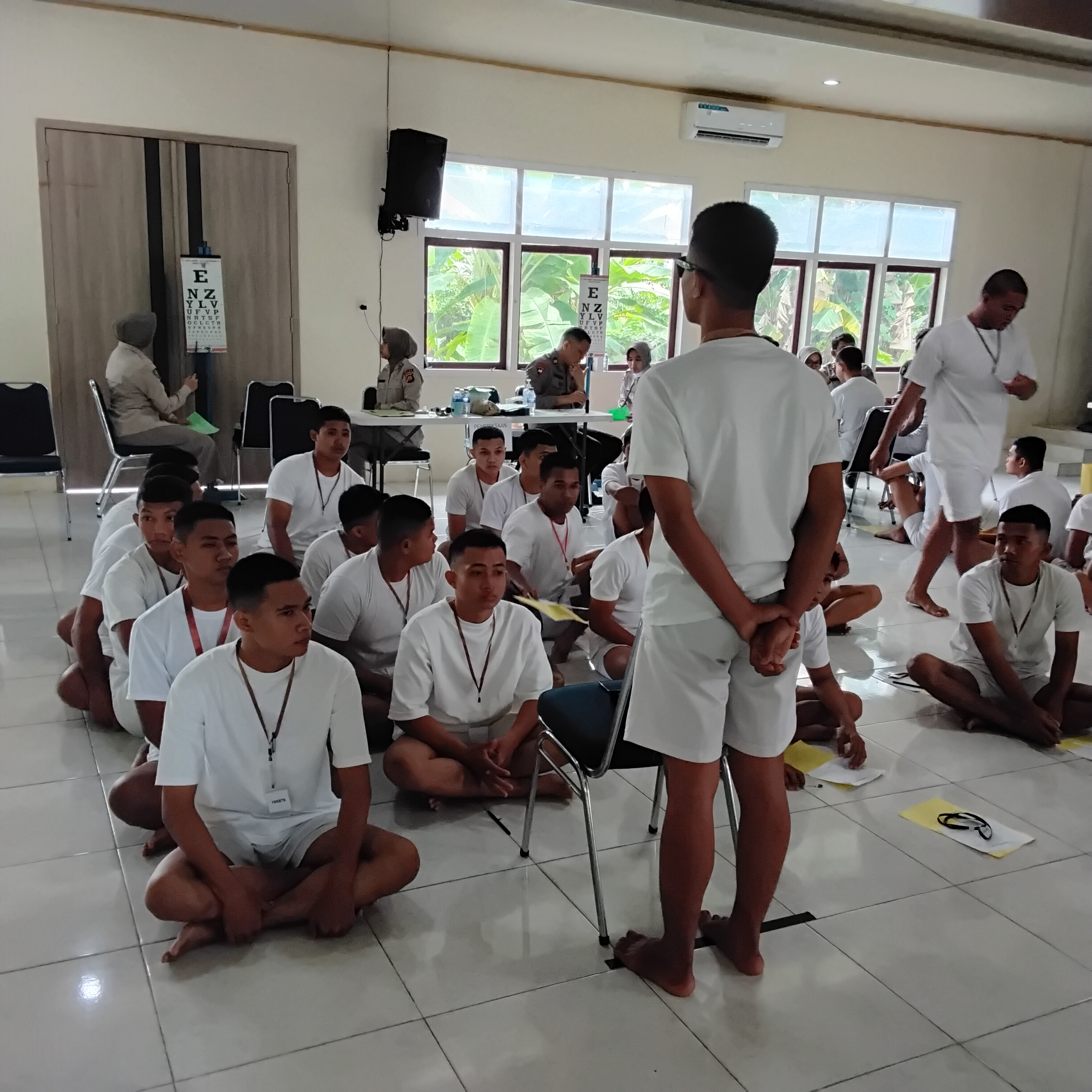Persaingan masuk Tamtama Polri Polda Jambi berlangsung ketat
