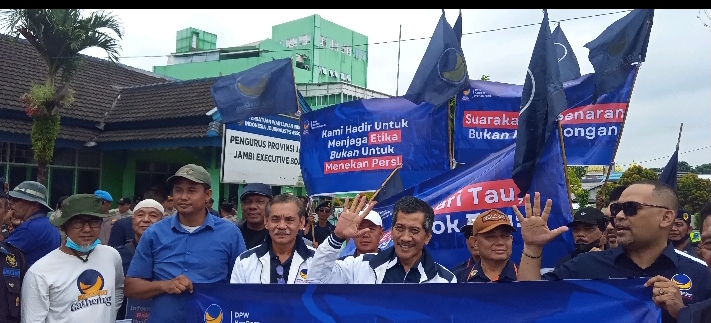 Ketua PWI Jambi Riduan Agus Tanggap Cepat, DPP Partai NasDem Beri Apresiasi