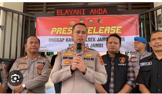 Kapolsek Jambi Timur Ungkap Penipuan Modus “Emas Layang”, Dua Pelaku Ditangkap