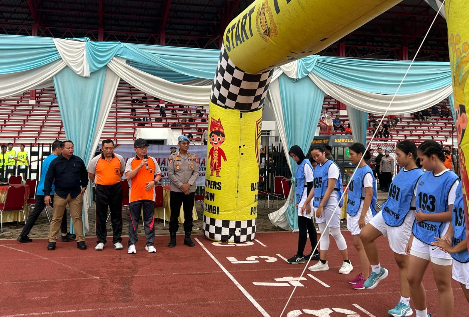 Katim Kesamaptaan Panda Polda Jambi, Pantau Langsung Proses Seleksi Penerimaan Akpol TA 2026