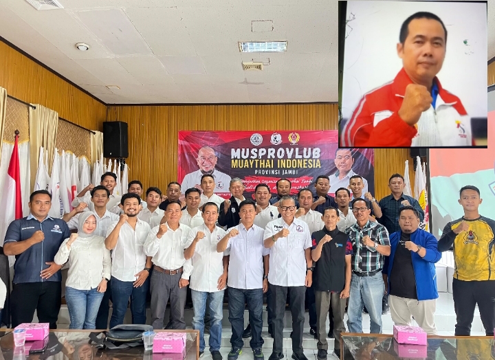 Aklamasi, Ronald Pimpin Muaythai Jambi 2026-2030.