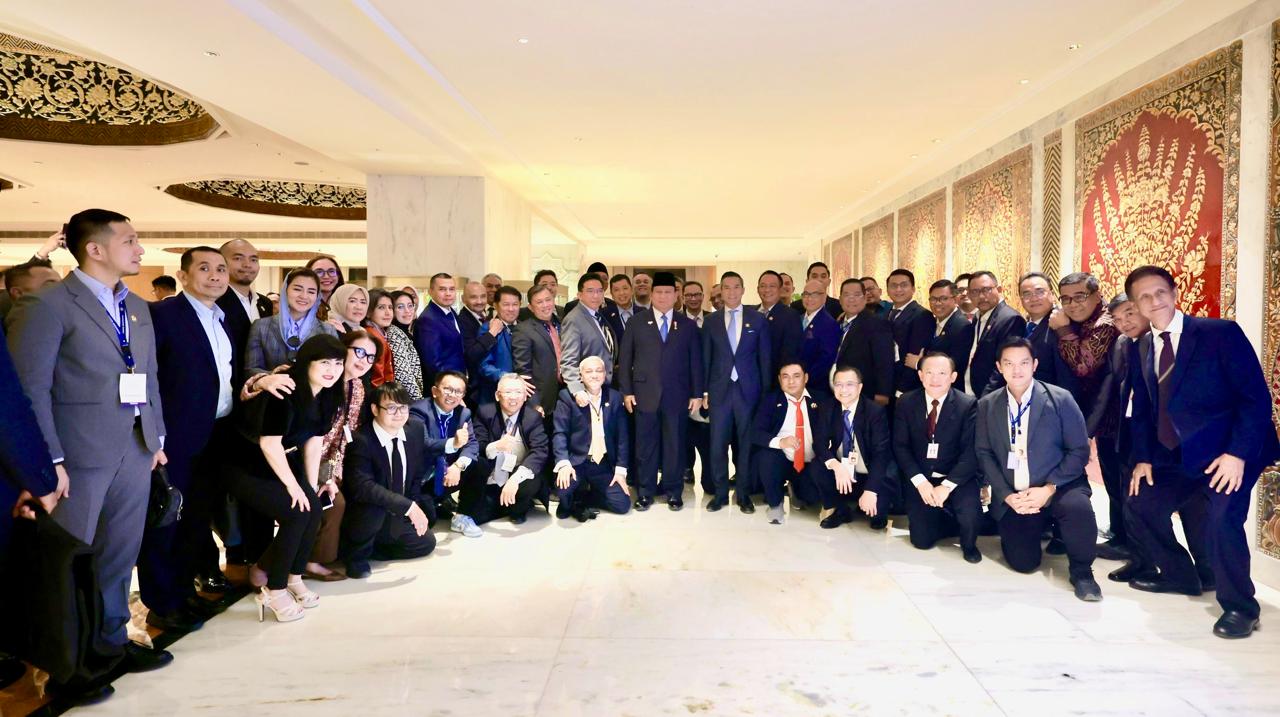 Ketum Kadin Provinsi Jambi Usman Sulaiman Ikut Delegasi Presiden Prabowo dan Anindya Bakrie dalam Forum CEO di India