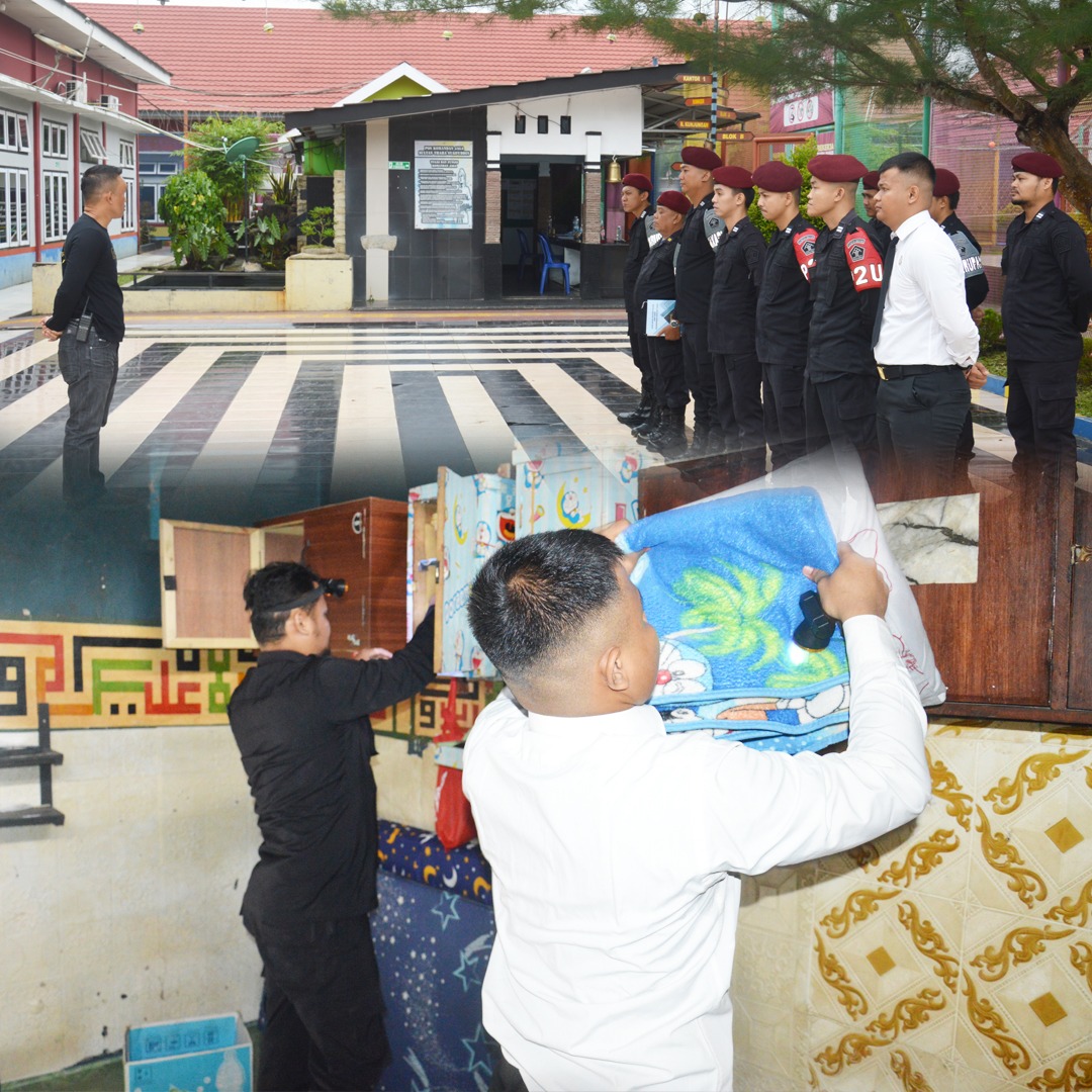Lapas Narkotika Muara Sabak Tetap Siaga, Razia Blok Hunian Digelar Saat Hari Libur