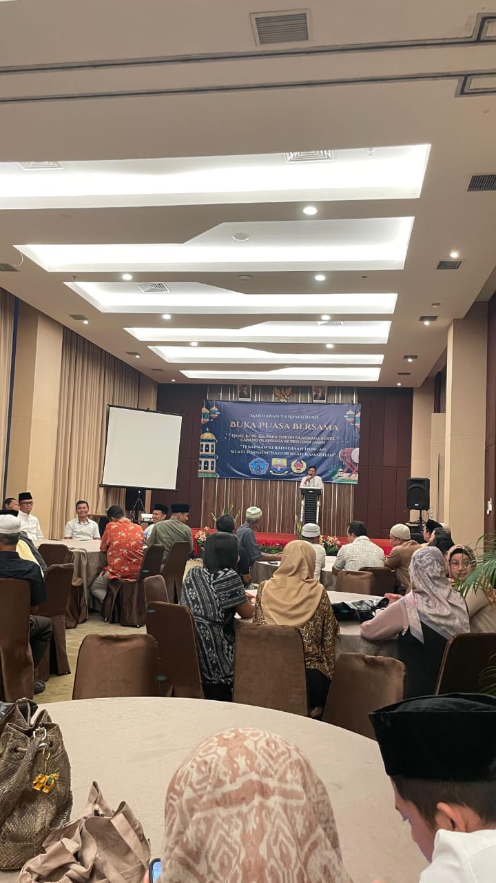 ISORI Gelar Buka Puasa Bersama dengan Tokoh Olahraga, KONI, dan Para Ketua Cabor se-Provinsi Jambi