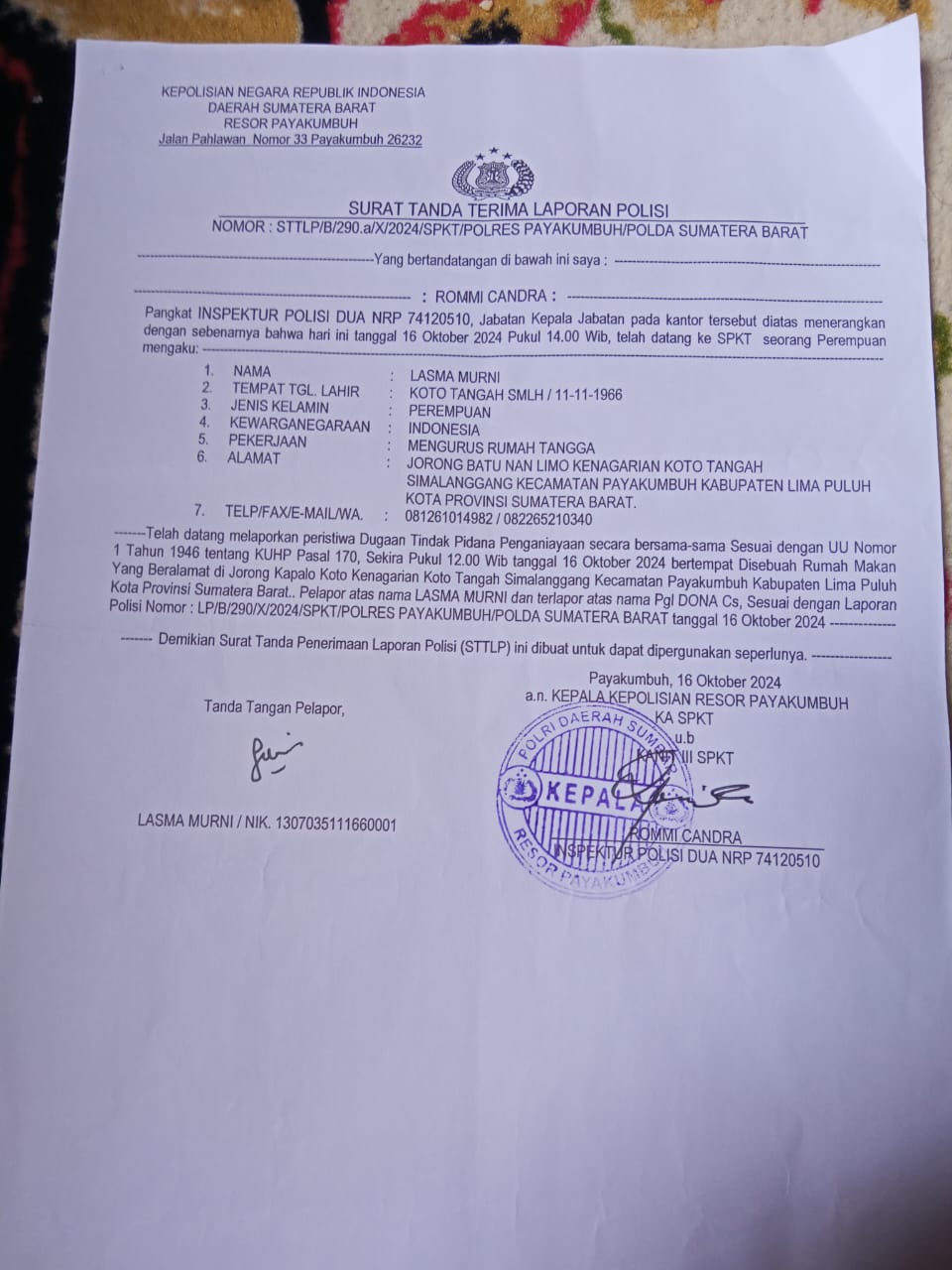 Sudah Setahun Laporan Tak Ditindak! Ibu dan Anak Dianiaya di Warung, Pelaku Masih Melenggang Bebas