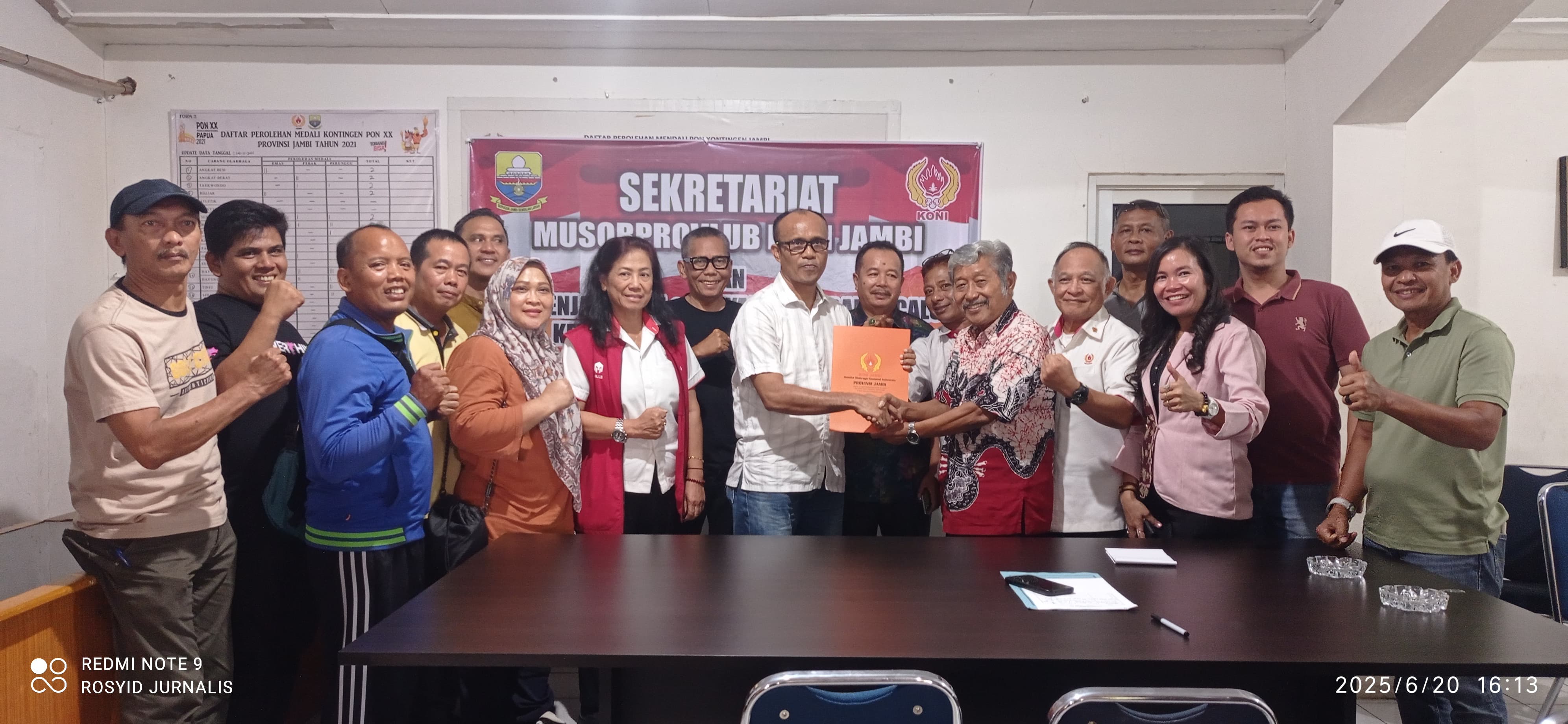 Mat Sanusi dan Hasan Mabruri Kembali Bertarung di Bursa Ketua KONI Jambi, Budi Setiawan Absen