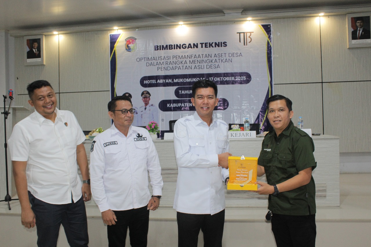 Puluhan Kades di Mukomuko Ikuti Bimtek Optimalisasi Aset Tingkatkan PADes