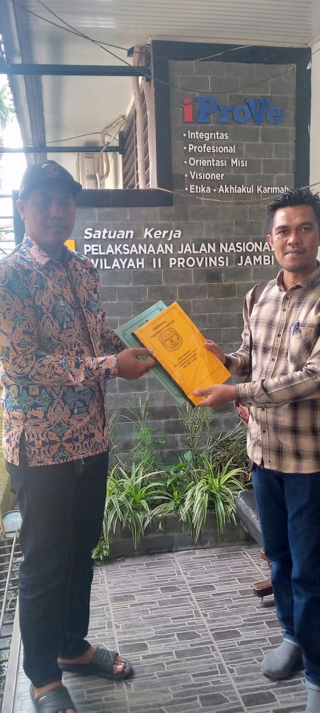 Kades Semumu Audiensi dengan PPK BPJN, Dorong Penanganan Banjir Akibat Box Culvert Jalan Nasional