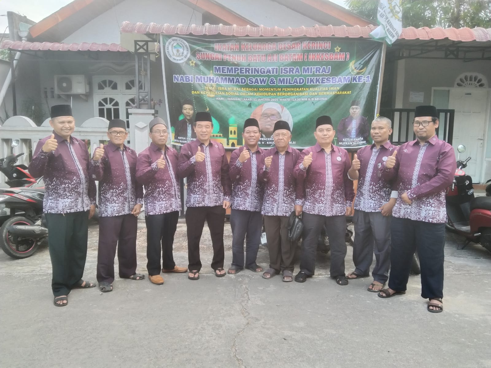 Pringati Isra Mi\'raj dan HUT ke 1, IKKESBAM Tegaskan Susunan Pengurus 2025-2030