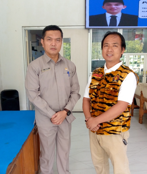 Silaturahmi Pengurus PWI Jambi dan Staf Arsosing Siginjai Bintang Sakti, Bahas Kesejahteraan Tenaga Lokal di Kerinci