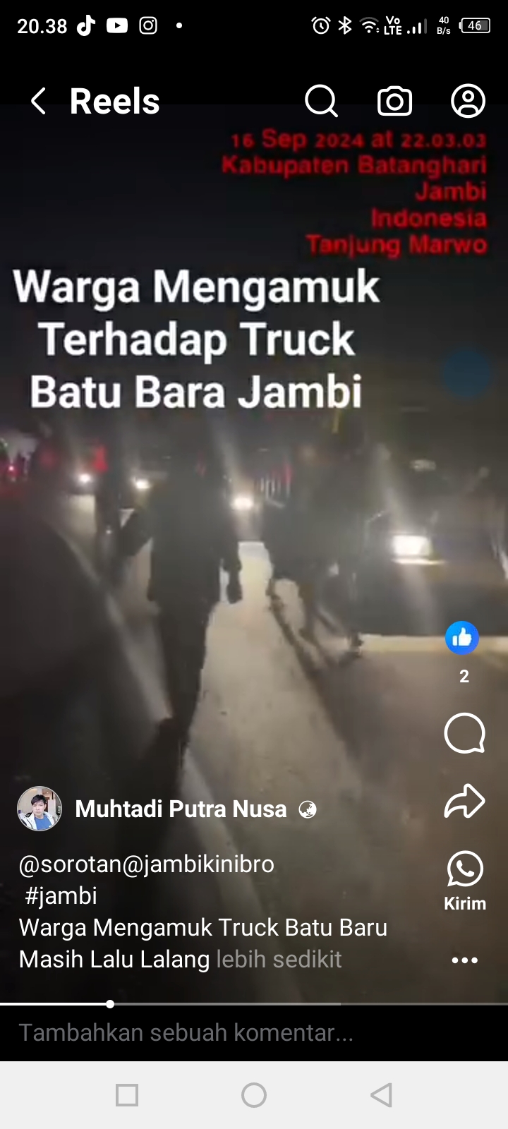Kemelut Warga Tanjung Marwo: Aksi Amuk Terhadap Truk Batu Bara yang Abaikan Aturan