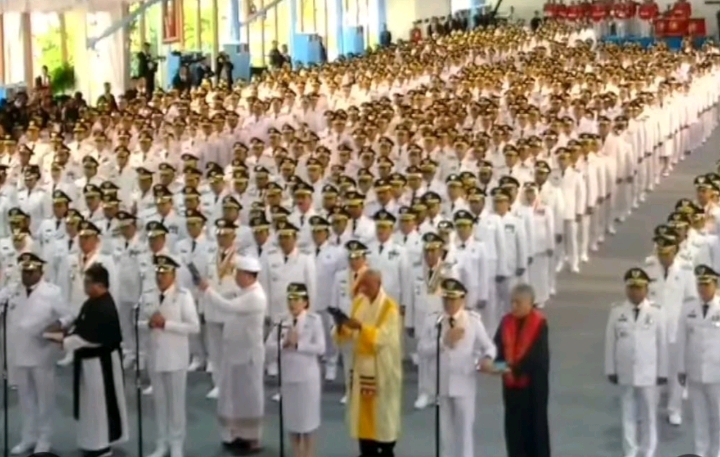 Prabowo Lantik 961 Kepala Daerah Terpilih di Istana Kepresidenan