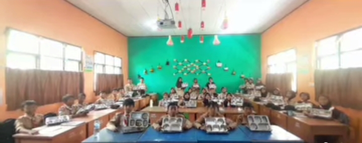 Ucapan Syukur Siswa SDN 175/III Lindung Jaya: Terima Kasih atas Program Makan Bergizi Gratis
