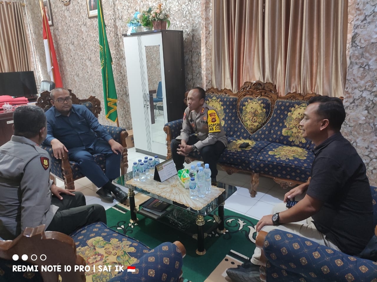 Kapolres Kerinci Silaturahmi bersama Ketua PN Sungai Penuh guna Perkuat Sinergisitas