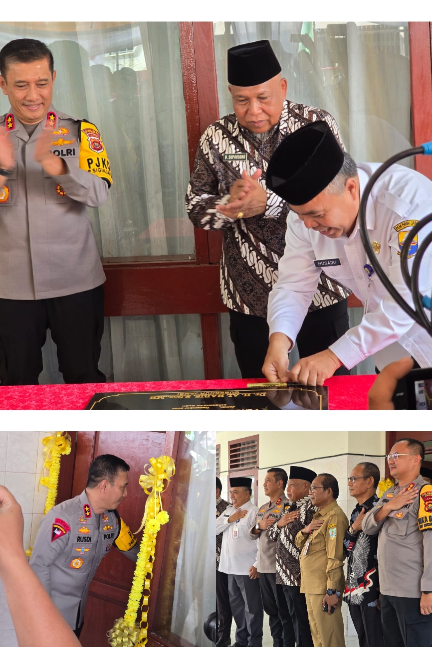 Peresmian kantor keluarga besar PP polri daerah jambi berjalan sukses dan meriah. 