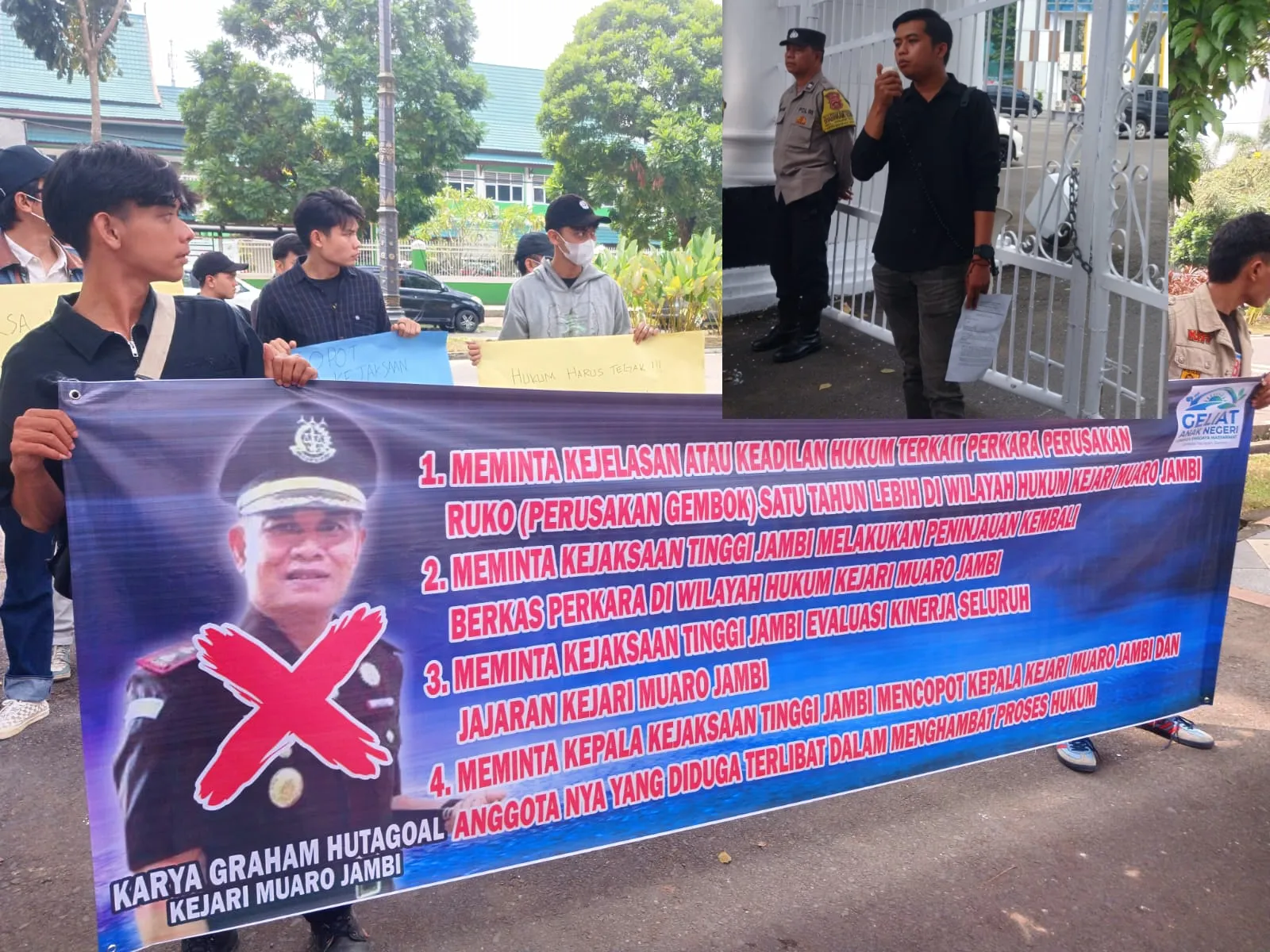 LSM GAN Sentil Kejaksaan: Jangan Biarkan Keadilan Mandek