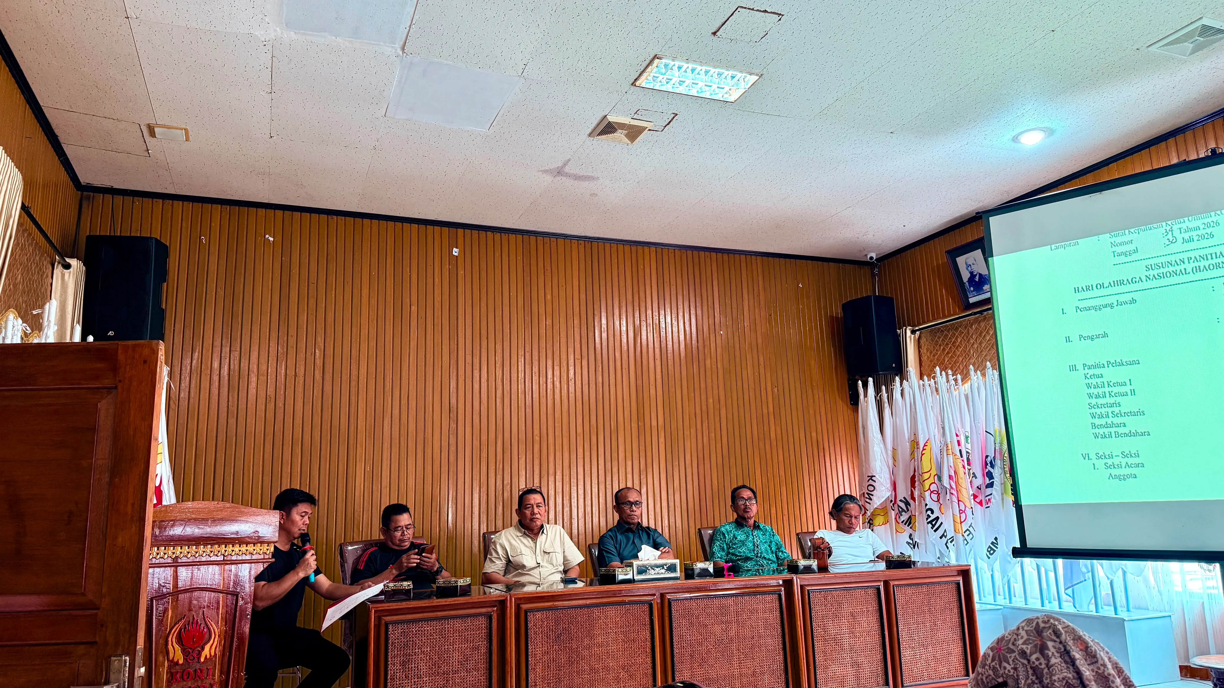 KONI Jambi Matangkan Persiapan Haornas 2026 dan HUT KONI